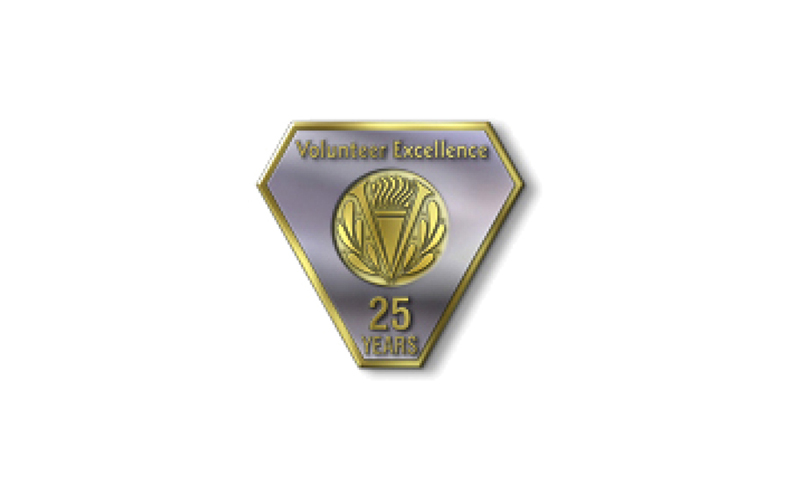 Volunteer Excellence - 25 Year